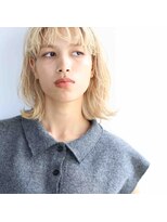ヘアーサロン カミヤ(hair salon kamiya)&nbsp;ロブ／ペールカラー
