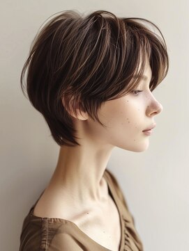 アルトリスト(Altruist Aging×HAIR&SPA) ☆イメチェンピンクベージュアンブレラカラー前髪クールショート