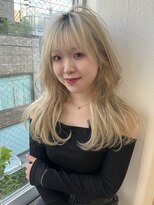 ガーリーヘア　渋谷ヘアメ　アイドルヘア　巻き下ろし