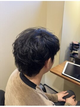 スリーバイザサロン(THREE by the salon) ニュアンスパーマカット