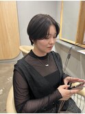 大人可愛いハンサムショート
