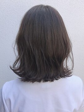 エクファ ヘア リゾート 大津 瀬田店(ex-fa hair resort) イメチェン/ホワイトブロンド/外ハネボブ/美髪/大津/瀬田