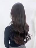 くびれヘアロング顔周りレイヤー_ba539451