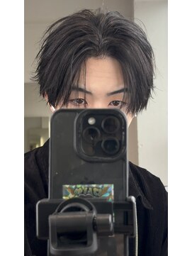 スキル ミナム 表参道(SKILL MiNam) かきあげセンターパート