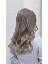 アジールヘア 池袋東口店(agir hair)&nbsp;韓国風巻きくすみベージュミルクティーグレージュ　池袋