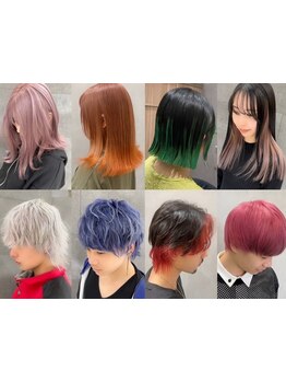 高い技術とハイクオリティなケアブリーチで作るダブルカラーがオススメ！【春日井/半個室/マンツーマン】