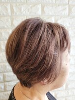 松本平太郎美容室 国立店&nbsp;50代60代70代×ショートレイヤー×イノアカラー×ハイライト