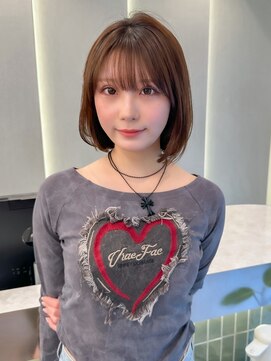 ロンド ブランシュ 錦糸町北口(Lond blanche) くびれヘア/顔周り/韓国/ボブ/レイヤーカット/前髪/カラー錦糸町