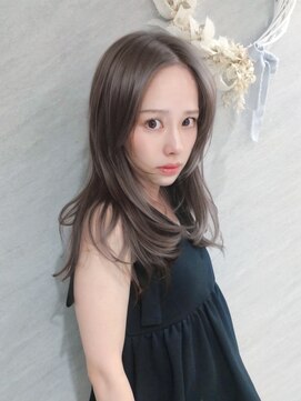 ハイストリートヘア(High street Hair) ロングレイヤー×アッシュベース＋ハイライト