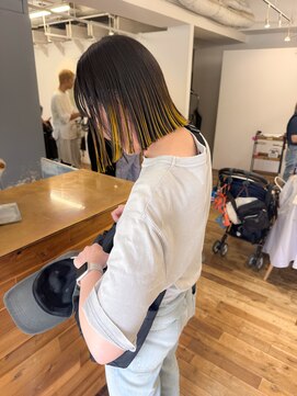 ヨハク 大阪梅田中崎町(yohaku) ルーツカラー ヘイリーボブ