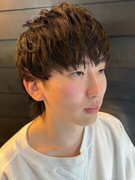 ディスイズバーバーセカンド(THIS IS BARBER 2nd) ウルフカット 前髪カット ツーブロック メンズウルフ 20代