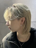 ロンドオム 池袋(Lond Homme)&nbsp;men's/メンズ/刈り上/げセンターパート/ダウンパーマ/池袋