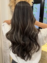 ディモアンド 表参道(Dimo&)&nbsp;xハイライト/イメチェン/ホワイトブロンド/外ハネボブ/美髪/