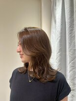 ファムバイアヴァンス(Femme by AVANCE.)&nbsp;暗めカラーやわらかブラウンレイヤー