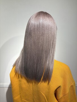 リスタバイネオリーブ 浅草(Re:sta by neolive) シアーパープルベージュカラー