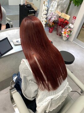 ニュイ 茨木店(nui +) ミディアムヘア/暗めカラー/グランマッシュ/茨木