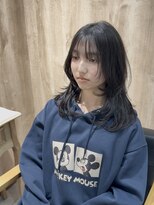 ペグ(Peg) 韓国ハッシュカット大人可愛い20代30代レイヤーミディアム