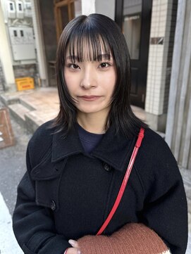 エヴリンアンドペイジ(Evelyn&paige) 暗髪カラー/透明感カラー【神戸元町/水原】