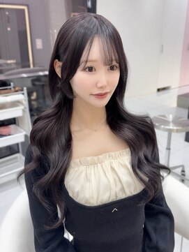 ラルム 新宿(LARME SHINJUKU) 大人ガーリー♪ラベンダーグレージュレイヤーカット【Kaya】