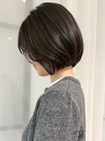 リュミエ ドゥ マッシュ(Lumier de mashu)&nbsp;ショートボブ/大人ボブ/ダークグレー【大阪/梅田/茶屋町/中崎町