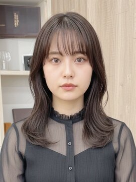 ミュージアム(MUSEUM) ロングレイヤー/レイヤースタイル/オリーブグレージュ