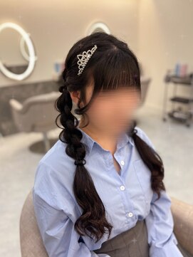 ヘア サロン クラン ソア 心斎橋店(hair salon clan soar) ツイン編みおろし