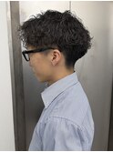 メンズ/ハイライト/波巻きパーマ/サーフカール/メンズパーマ