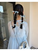 お呼ばれヘアツインイメチェン鹿児島/天文館3.14