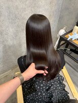 セントラル 三宮店(central)&nbsp;【神戸三宮】うる艶ストレート美髪カラー髪質改善トリートメント