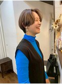 【オーガニックカラー】雰囲気が良い店の大人女性ショートカット