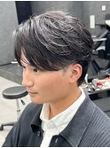 フェザーパーマ/毛流れパーマ/ニュアンスパーマ