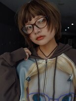イルフレール(ill frere)&nbsp;ryu【マッシュウルフボブ　ワイドバング　ローライト】