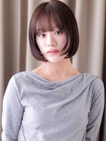 カバーヘア ブリス 志木南口駅前店(COVER HAIR bliss)&nbsp;黒髪アッシュシャギーカット大人ショートヘアミニボブ20代30代Z