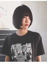 ニイ(nii.)&nbsp;暗髪ボブ/ベリーカラー/赤髪/黒髪ボブ