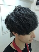パティオンツー(PATIONN2)&nbsp;シルバーアッシュスパイキーツイスト風マッシュショート