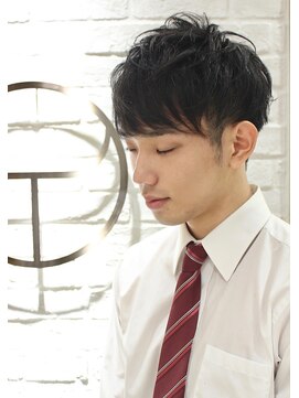 ヨシザワインク プレミアム 横浜 桜木町店(YOSHIZAWA Inc. PREMIUM) 【ヨシザワ横浜】ビジカジ爽やかツーブロックマッシュ