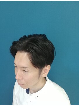 今日は美容院 スーツに似合う