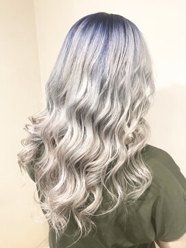 アズール 草加(azule) ブルー×ホワイト　グラデーションカラー