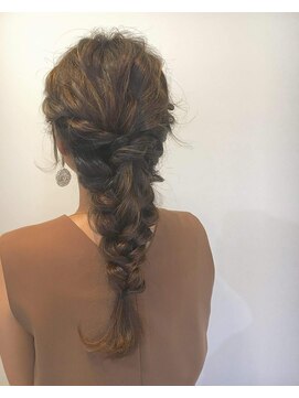 ティンク 藤沢店(Tink) ヘアセット☆ゆるめの大人な編み下ろし