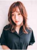 ナチュラルウェーブセミディ