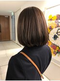 ナチュラル大人ボブ