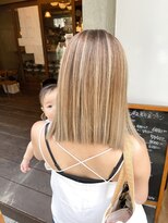 ヘアビューティースタジオ ラルガ(Hair beauty studio Raruga)&nbsp;ブラアンベージュカラー