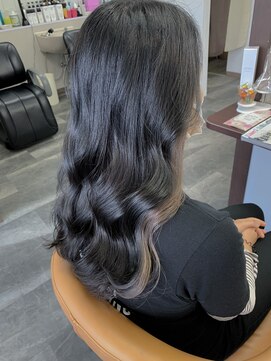 ウィズ 駅前店(With) イヤリングカラー（ミルクティーベージュ）×ダークグレージュ