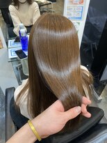 イオエ(ioe)&nbsp;イメチェン/外ハネボブ/ワイドバング/ブルーブラック/美髪