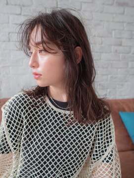 美容室 グローブ 船橋店(globe) ロングシースルーバング[船橋/船橋駅]