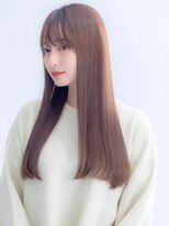 ユアーズヘア 新宿三丁目店(youres hair) 髪質改善で作る美髪改善　ツヤ髪ストレート　前髪カット　Aujua