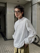 ヒュージ 三軒茶屋(huge)&nbsp;アップバング/束感ショート/ツーブロックマッシュ/コンマヘア