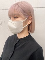 ベレーザ 渋谷(BELEZA)&nbsp;3496艶髪タンバルモリボブシルキーオルチャンヘア耳だしショート