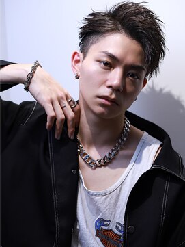 リップス 池袋(LIPPS) 耳掛けアップバング　くるくるしないパーマ