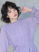 セダクション 道後樋又店(Seduction) ランダムカールのフレンチボブ
